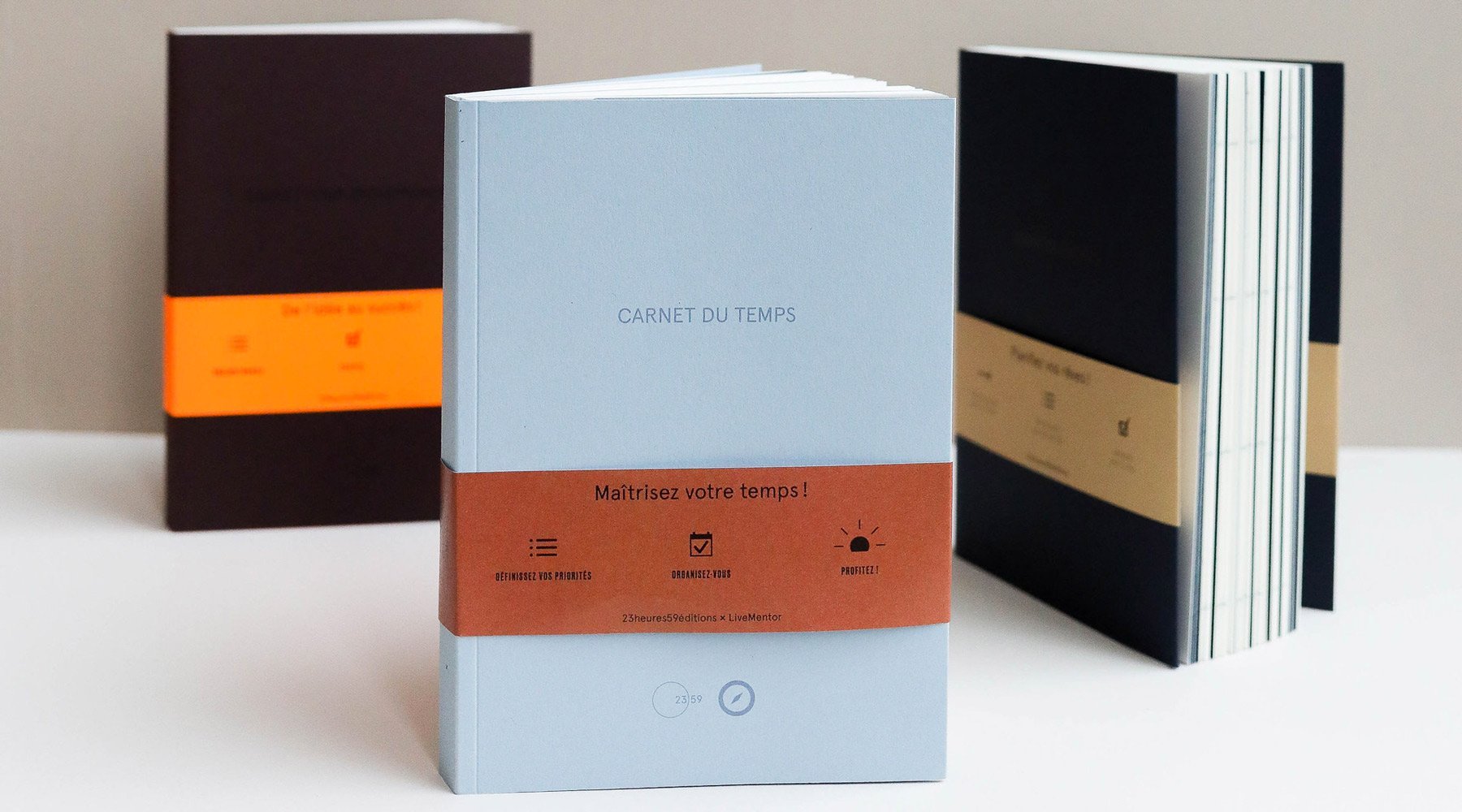 Carnet de projets ou Carnet pour entreprendre comment choisir ? - 23heures59éditions