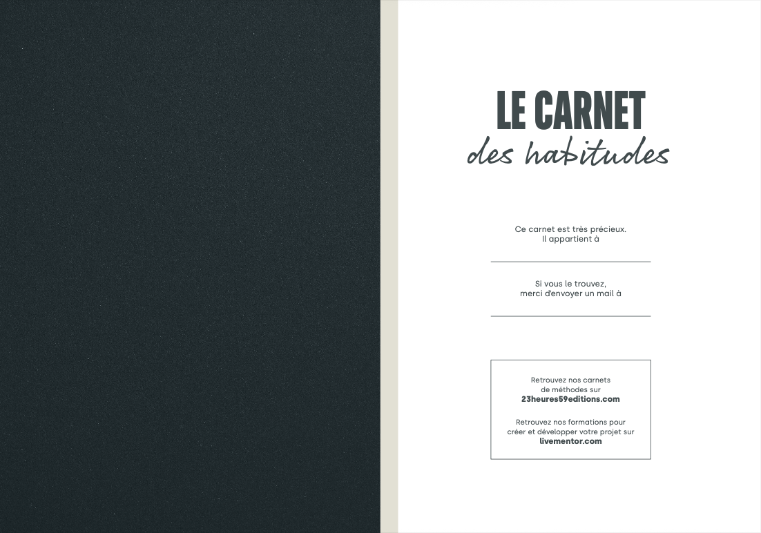 Le Carnet des Habitudes